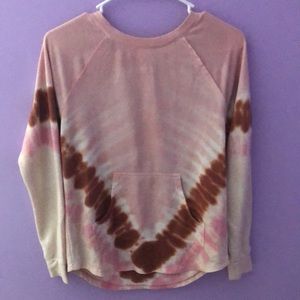 XS tie dye juniors top
